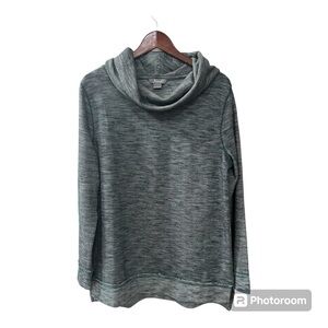 Natural Reflections Cowl Neck Sweater Size L Women